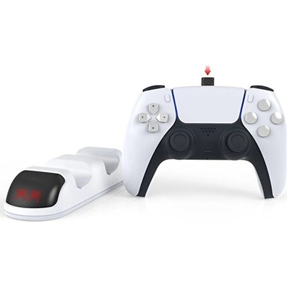 Grc Accessory Ps5 Joystick Şarj Standı Dualsense Göstergeli Şarj Istasyonu Uyumlu PlayStation 5 PS5 Oyunları Fiyatı