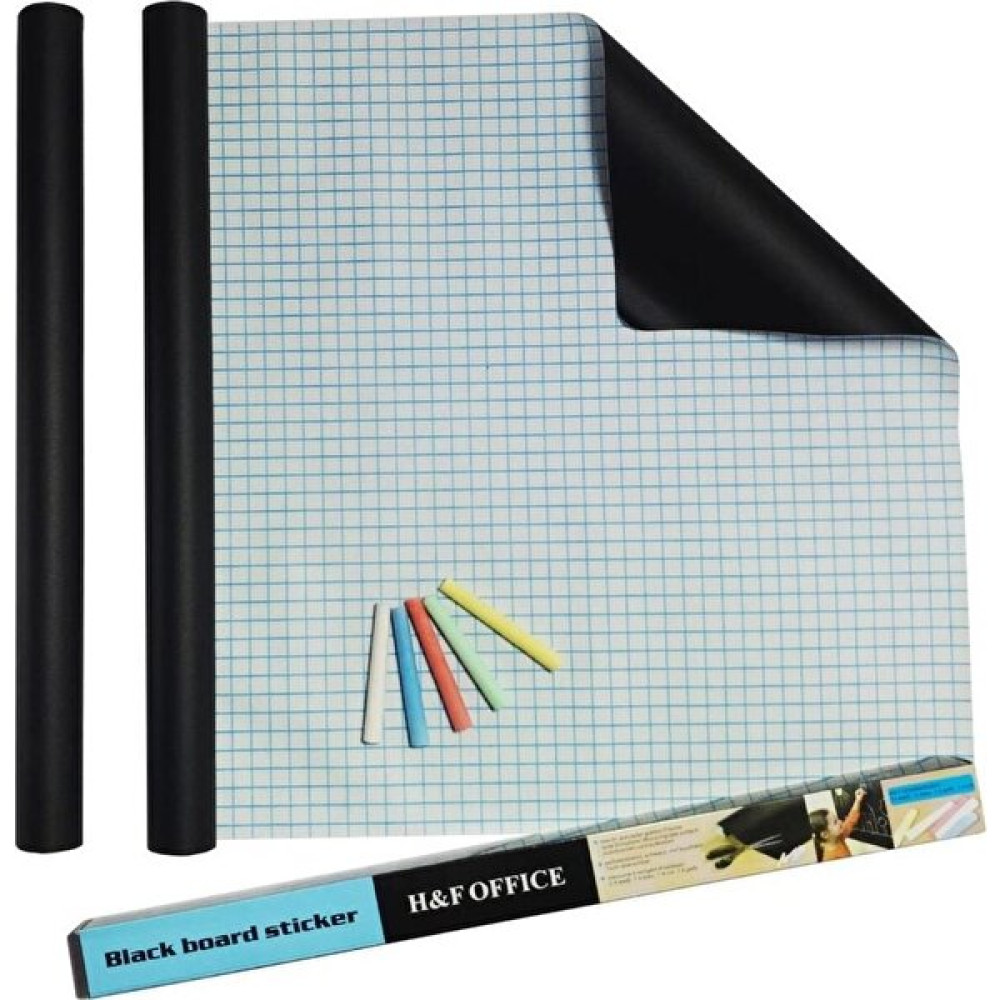 Greathings Büyük Boy Yapışkanlı Kara Tahta Sticker Blackboard 45 x 200 cm + Tebeşir Yazı Tahtası Kalemi Fiyatı