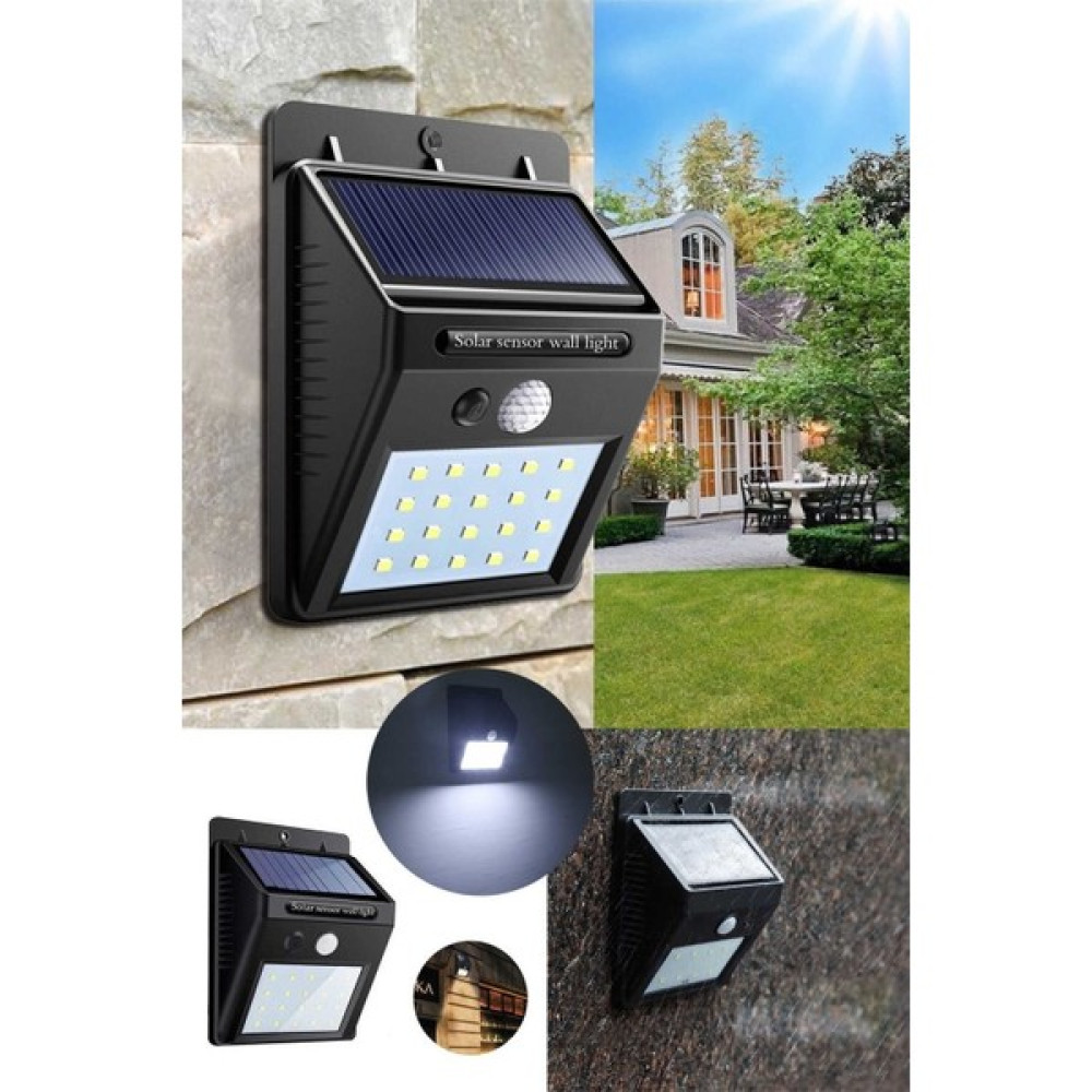 Greathings Güneş Enerjili 20 Led Li Bahçe Aydınlatma Solar Light Dış Mekan Lambası Hareket Sensörlü Dış Mekan & Bahçe Oyuncakları Fiyatı