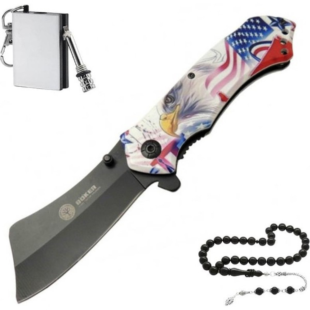 Greatmark 22 cm Usa Tanto Kapanabilir Çakı Yanında Metal Kibrit ve Tesbih Hediyeli - Renkli Oto Boyaları Fiyatı