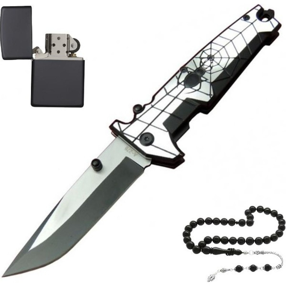 Greatmark 24 cm Columbia A-278 Örümcek Çakı Yanında Metal Çakmak ve Tesbih Ile - Renkli Oto Boyaları Fiyatı