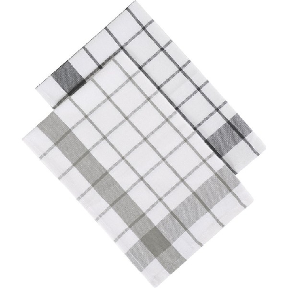 Green Black Esila 2'li Kurulama Bezi %100 Pamuklu Iplik Boyalı Özel Dokuma Gri-Antrasit 45X65 cm - 1 Çift - Gri Mutfak Tekstili Fiyatı
