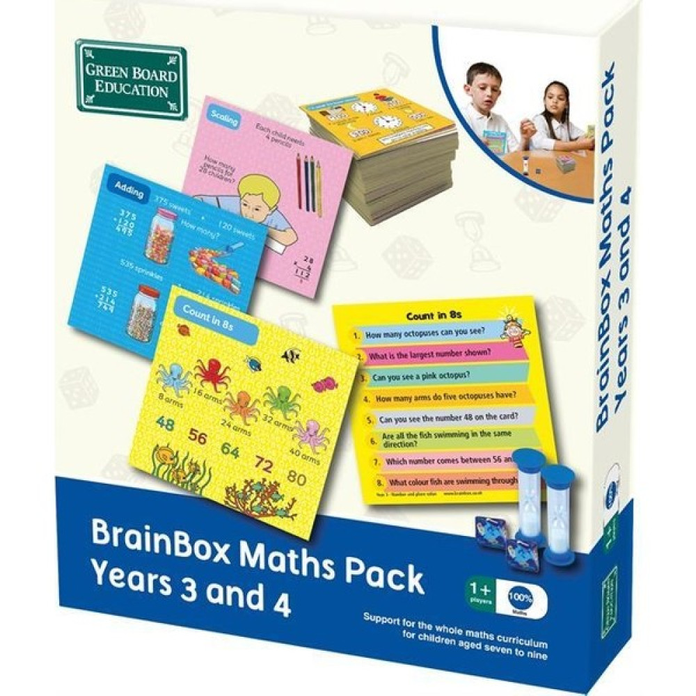 Green Board Games BrainBox Matematik Paketi 3 - 4 Yaş Oto Boyaları Fiyatı