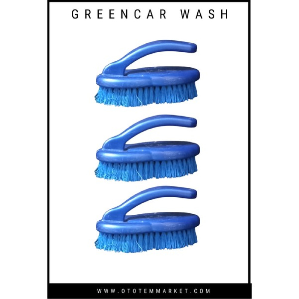 Green Car Wash Koltuk Fırçası Saplı 3 Adet Oto Yıkama Ürünleri Fiyatı