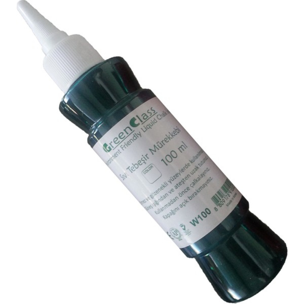 Green Class Sıvı Tebeşir Tahta Kalemi Mürekkebi 100ml - Yeşil Kalem & Yazı Gereçleri Fiyatı