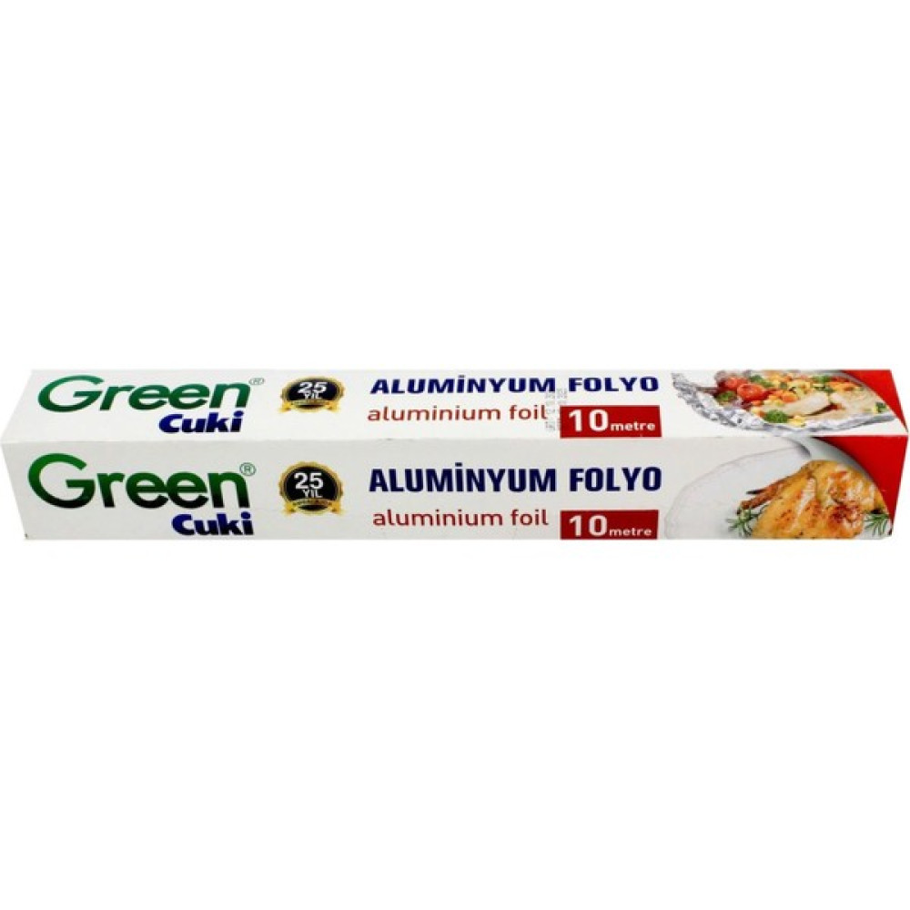 Green Cuki Alüminyum Folyo 30 cm x 10 Metre 1 Paket Oto Boyaları Fiyatı