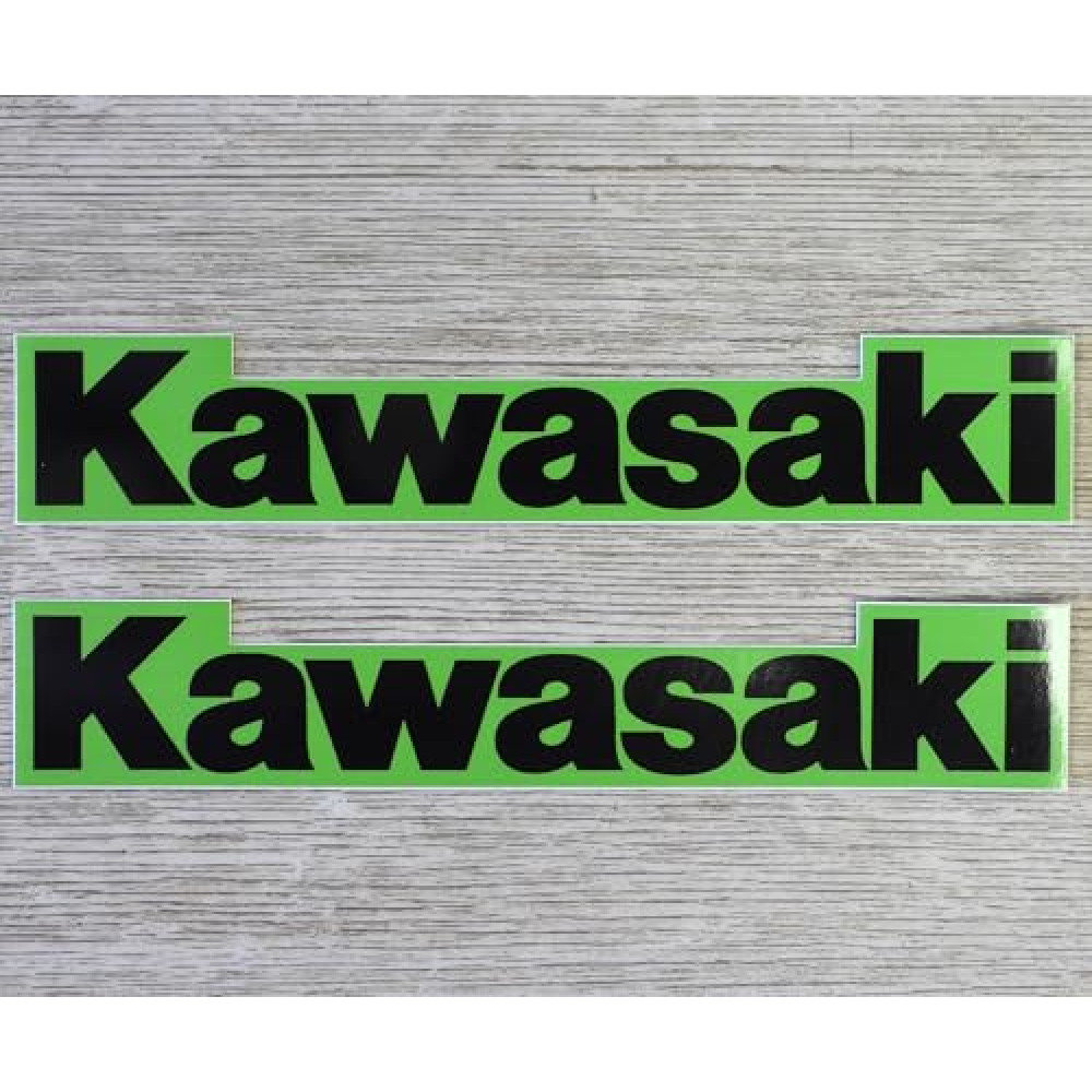 Green Decals Stickers Graphics Compatible with Kawasaki KX60 KX65 KX80 KX85 KX100 KX125 KX250 KX300 Ninja 250 300 500 ZX6 ZX6R ZX7 ZX7R ZX9 ZX9R ZX10 ZX10R ZX11 ZX12 ZX12R ZX14 ZX14R