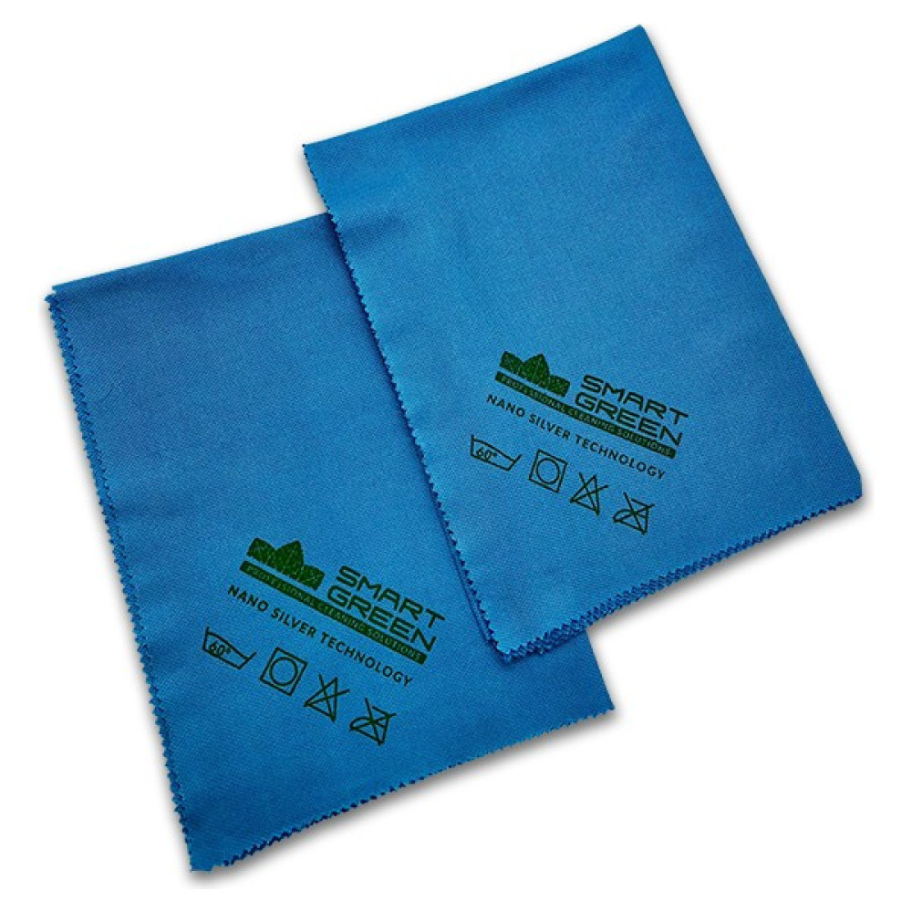 Green Farma grrreen Farma Smart grrreen Nano Silver Microfiber Cam Temizlik Bezi 40X60 (Ince) - Mavi Parlatıcı ve Temizleyiciler Fiyatı