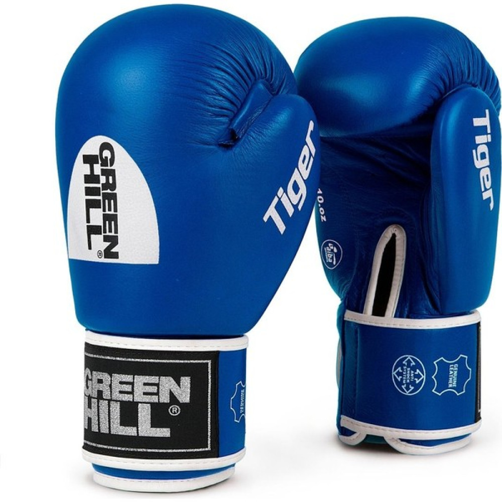 Green Hill Tiger Aiba Onaylı Deri Boks Eldiveni Mavi Diğer Spor Ürünleri Fiyatı
