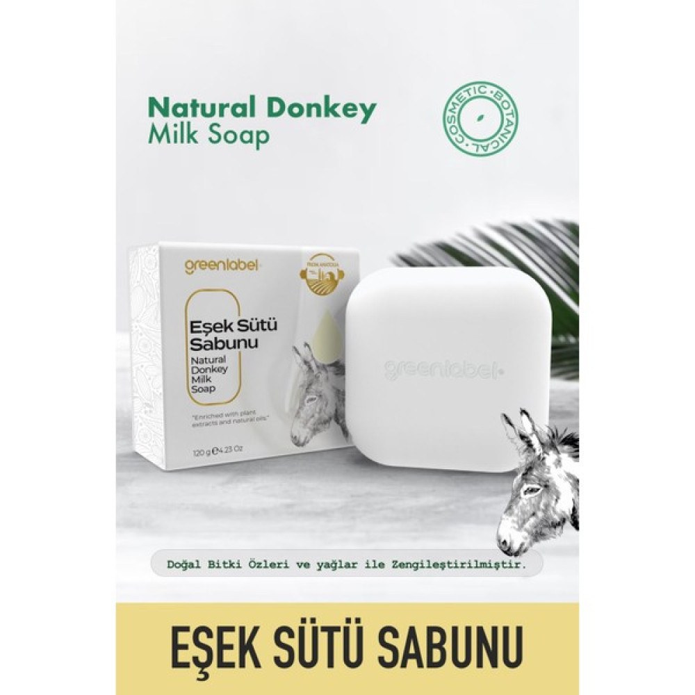 Green Label Eşek Sütü Sabunu Natural Canlandırıcı ve Besleyici 120GR. Sabunlar Fiyatı