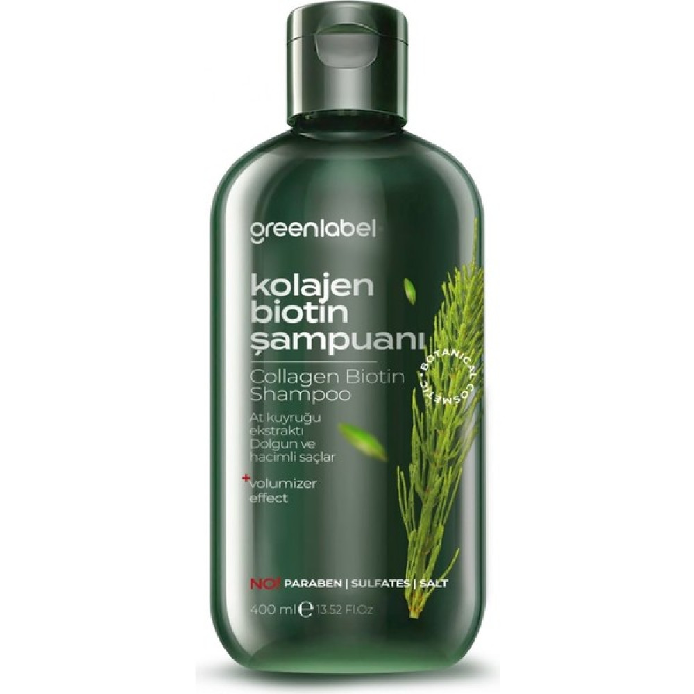 Green Label Greenlabel Biotin- Şampuanı 400 ml Şampuan ve Saç Kremi Fiyatı