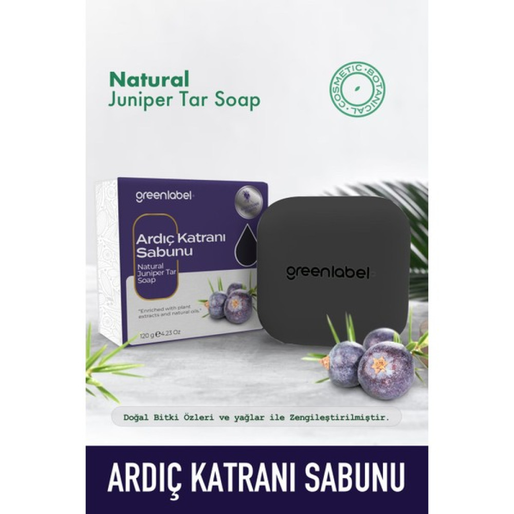 Green Label Greenlabel - Greenlabel Ardıç Katranı Sabunu 120 gr Sabunlar Fiyatı