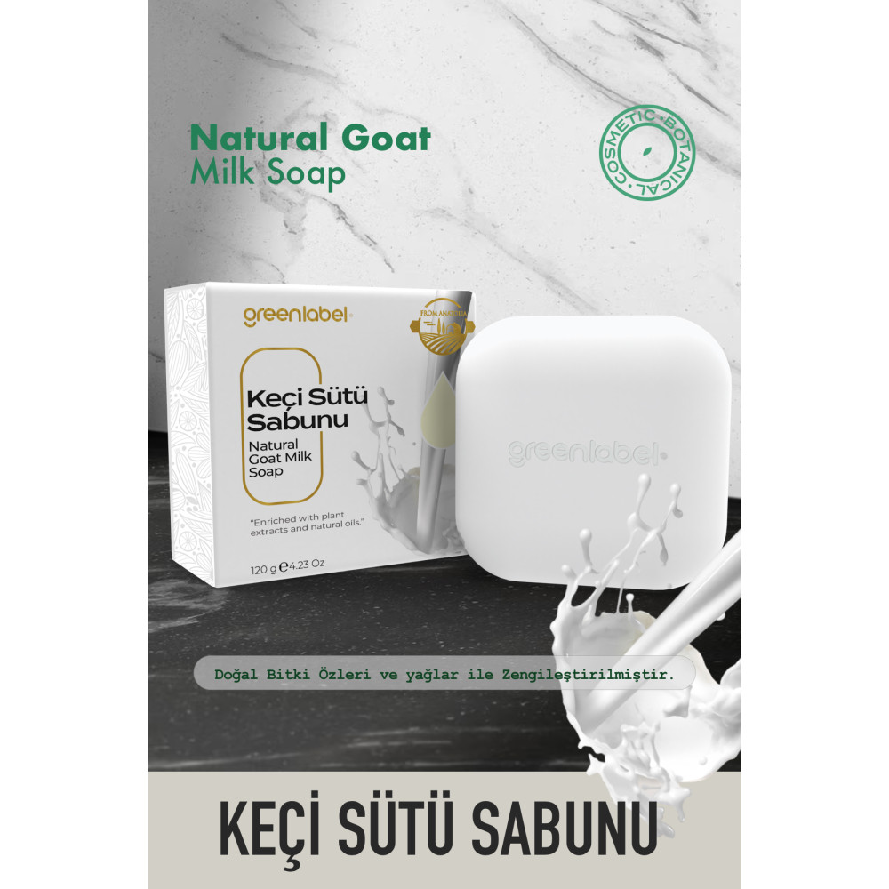 Green Label Keçi Sütü Sabunu Natural Nem Dengeleyici 120gr. Vücut Bakımı Fiyatı