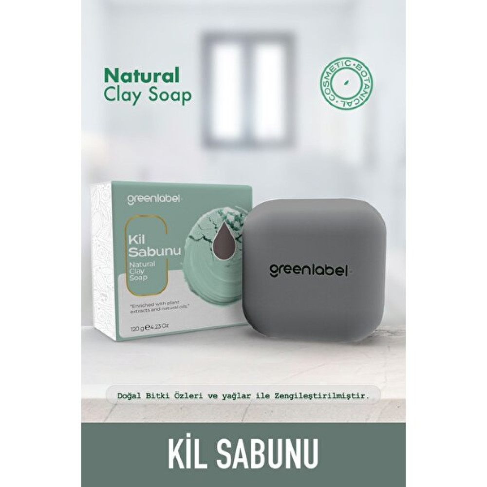 Green Label Kil Sabunu Natural Gözenek Sıkılaştırıcı ve Nemlendirici 120GR. Sabunlar Fiyatı