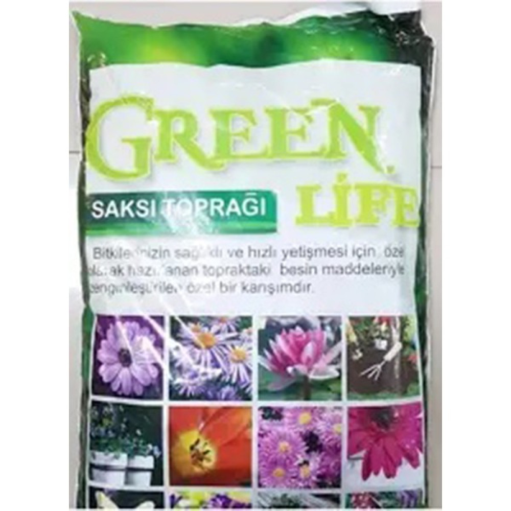 Green Life Bitki Toprağı, Fideleme ve Çiçek Toprağı Torf 5 lt Bitki Fiyatı