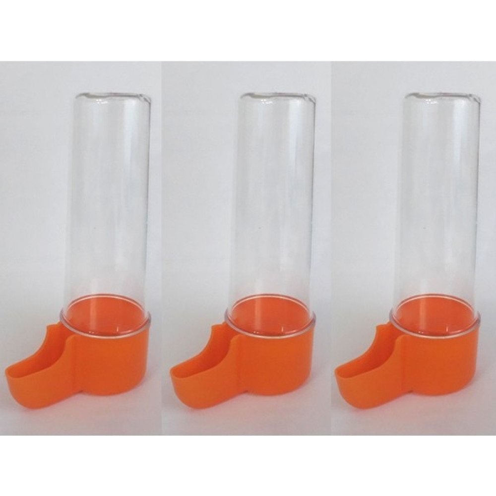 Green Pet Muhabbet Kuş Suluğu 3'lü Set 100 ml Turuncu - 3 Adet Evcil Hayvan Ürünleri Fiyatı