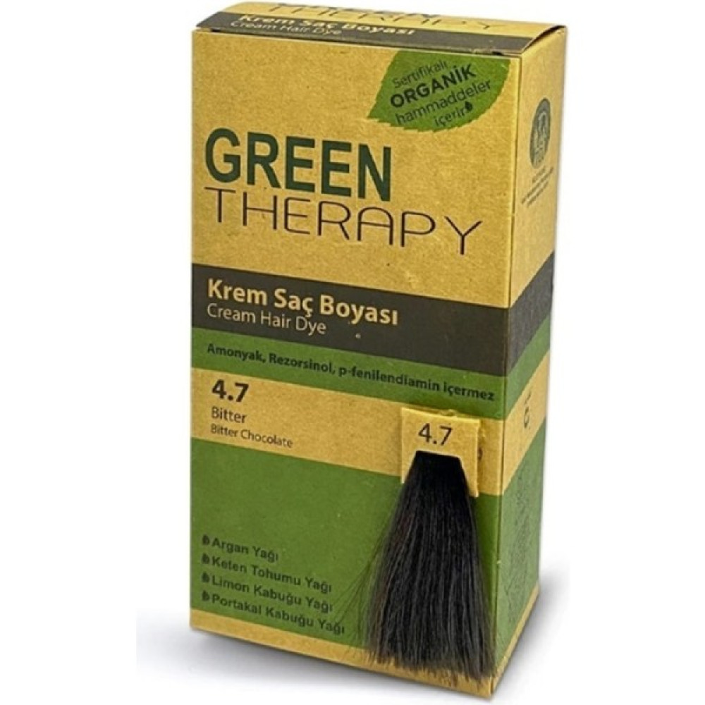 Green Therapy Krem Saç Boyası 4.7 Bitter Oto Boyaları Fiyatı