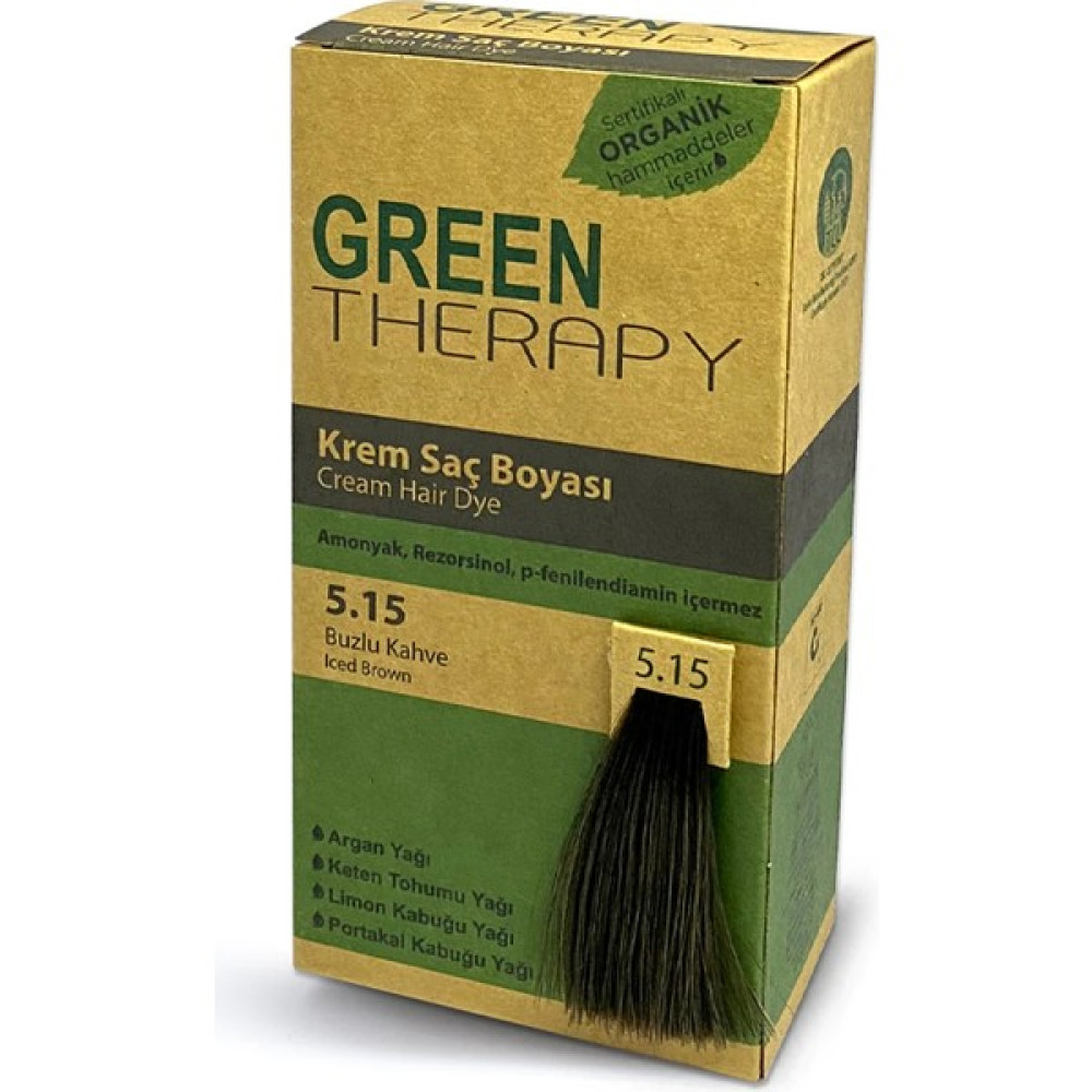 Green Therapy Krem Saç Boyası 5.15 Buzlu Kahve Oto Boyaları Fiyatı