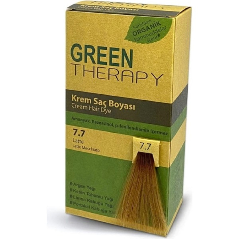Green Therapy Krem Saç Boyası 7.7 Latte - 1 Oto Boyaları Fiyatı