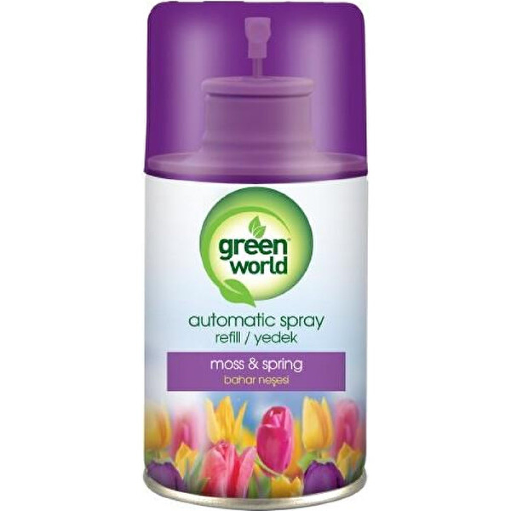 Green World Yedek Sprey 250 ml - Moss&Spring Oda Kokusu Fiyatı