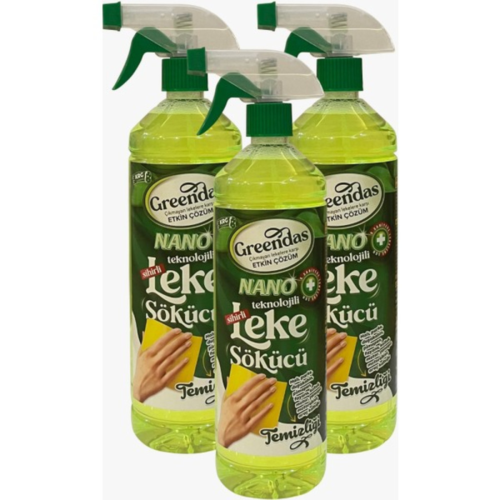 Greendas Çok Amaçlı Leke Sökücü 3 x 1 Lt Parlatıcı ve Temizleyiciler Fiyatı