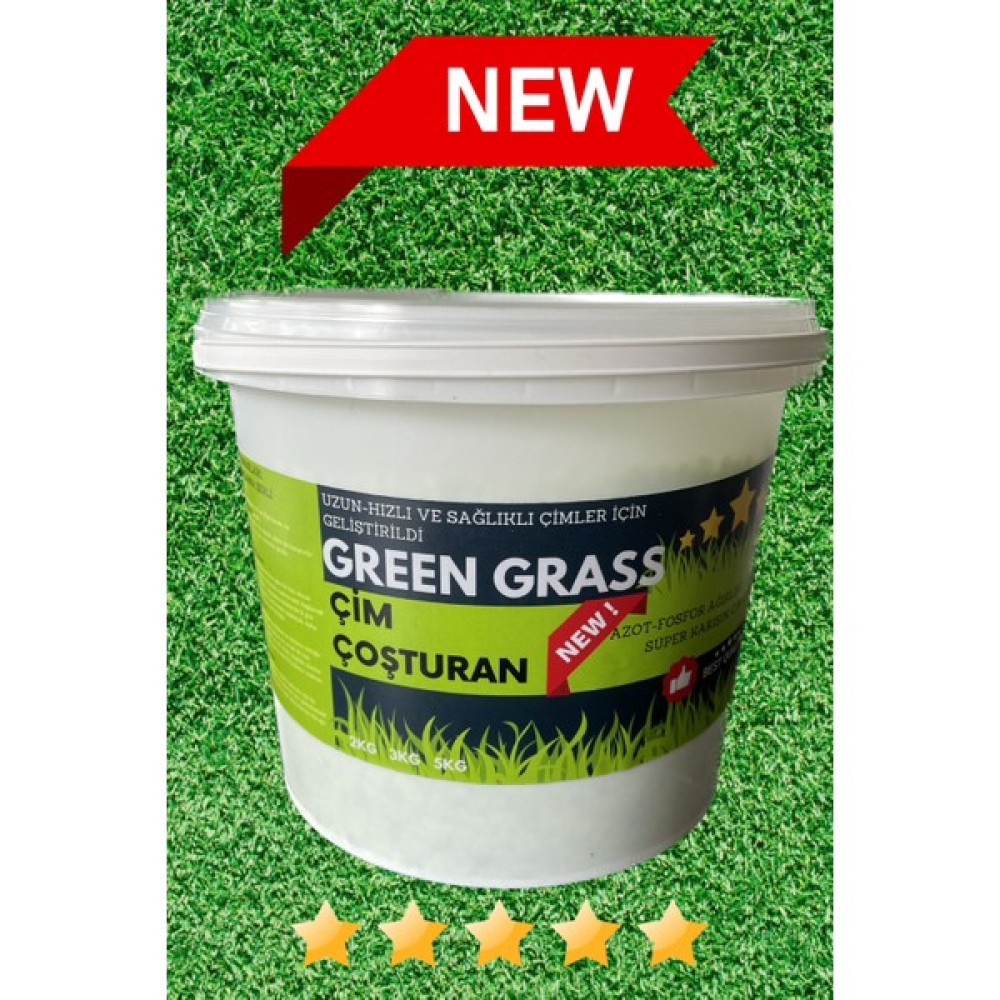 Greengrass Çim Çoşturan Çim Gübresi 2 kg Greengrass Gübre Fiyatı