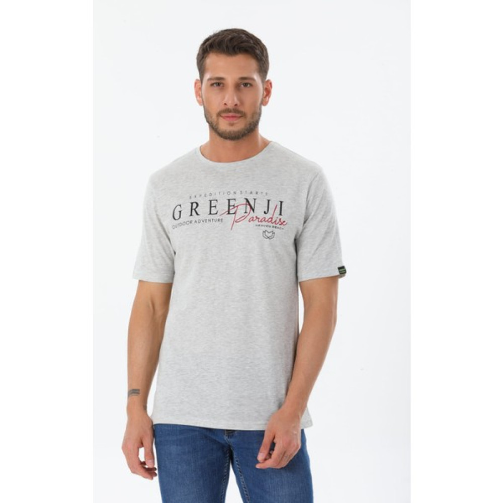 Greenji Sirius Paradisee Erkek Mermer Yeni Sezon Baskılı Tişört Erkek T-shirt Fiyatı
