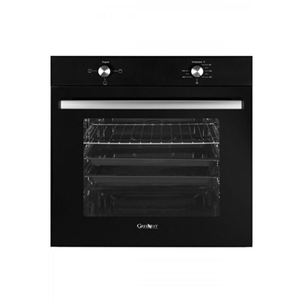 Greennest G-6202 SM Eko 3 Programlı Siyah Ankastre Fırın Ankastre Fırınlar Fiyatı