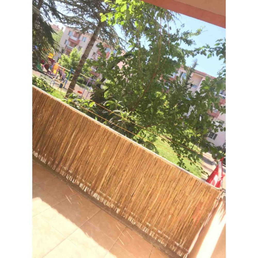 Greenosier 50CM.X2M. Kamış Hasır Balkon Çiti Duvar Çiti Bahçe Dekorasyonu Bahçe Çiti Fiyatı