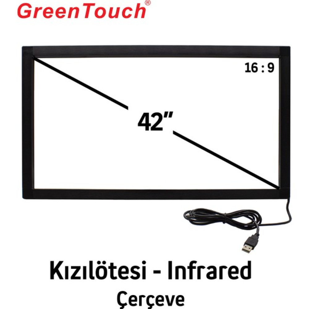 Greentouch 42" Kızılötesi - Infrared Dokunmatik Çerçeve Oto Boyaları Fiyatı