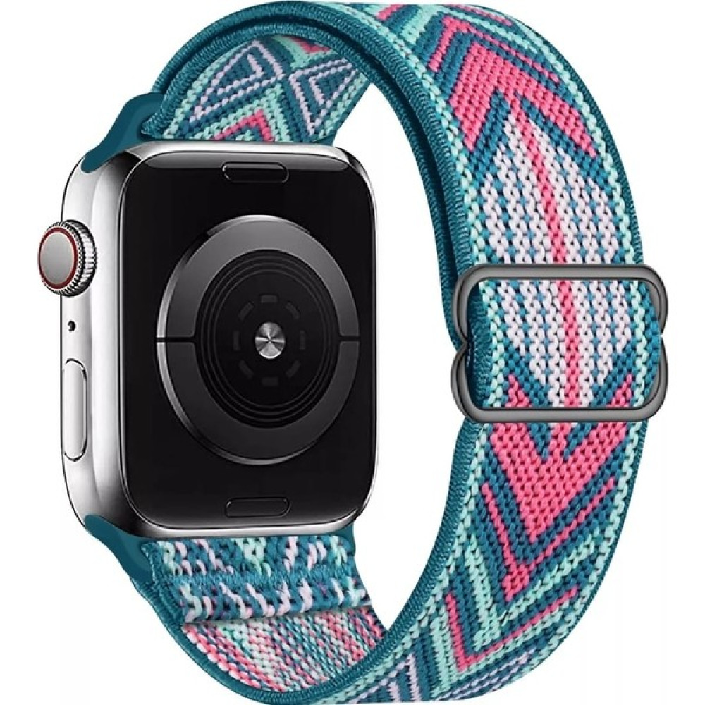 Gregoss Apple Watch Uyumlu Saat Bandı ( 38-40-41 Mm)Ayarlanabilir Elastik Solo Döngü Kordon - Yeşil - Beyaz - Kırmızı Giyilebilir Teknoloji Aksesuarları Fiyatı