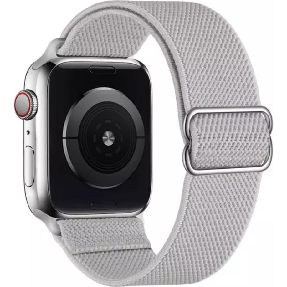 Gregoss Apple Watch Uyumlu Saat Bandı ( 38-40-41 Mm)Ayarlanabilir Esnek Tokalı Kordon Kayış - Gri Diğer Fiyatı