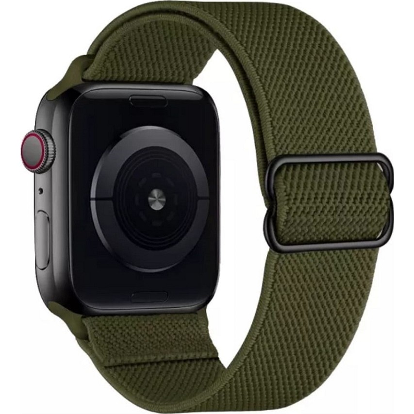 Gregoss Apple Watch Uyumlu Saat Bandı ( 38-40-41 Mm)Ayarlanabilir Esnek Tokalı Kordon Kayış - Haki Yeşil Diğer Fiyatı