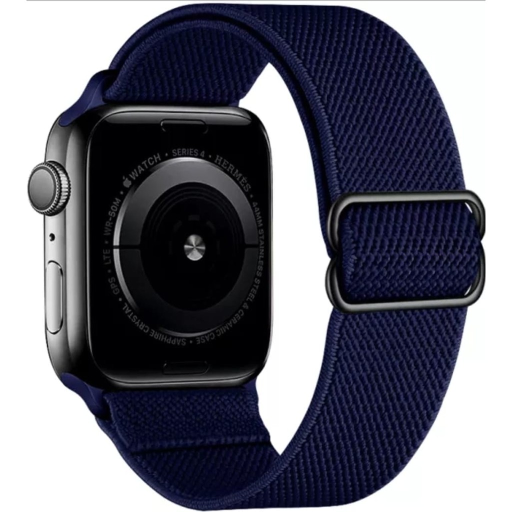 Gregoss Apple Watch Uyumlu Saat Bandı ( 38-40-41 Mm)Ayarlanabilir Esnek Tokalı Kordon Kayış - Lacivert Diğer Fiyatı