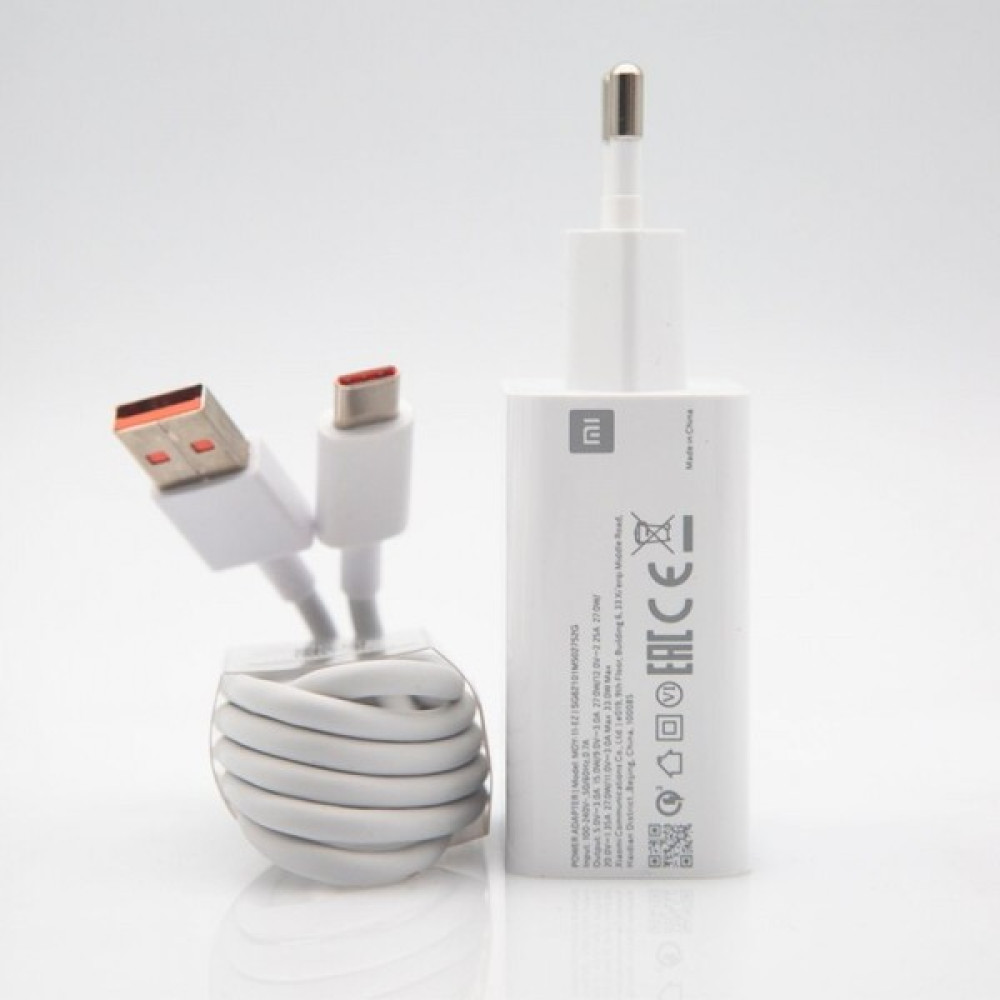 Gregoss Xiaomi ve Poco Orjinal 33 Watt 5A Mdy 11 Ez Turbo Şarj Aleti Başlık+Kablo Set (Kutusuz) Turuncu Uçlu - Beyaz Cep Telefonu Şarj Cihazı Fiyatı
