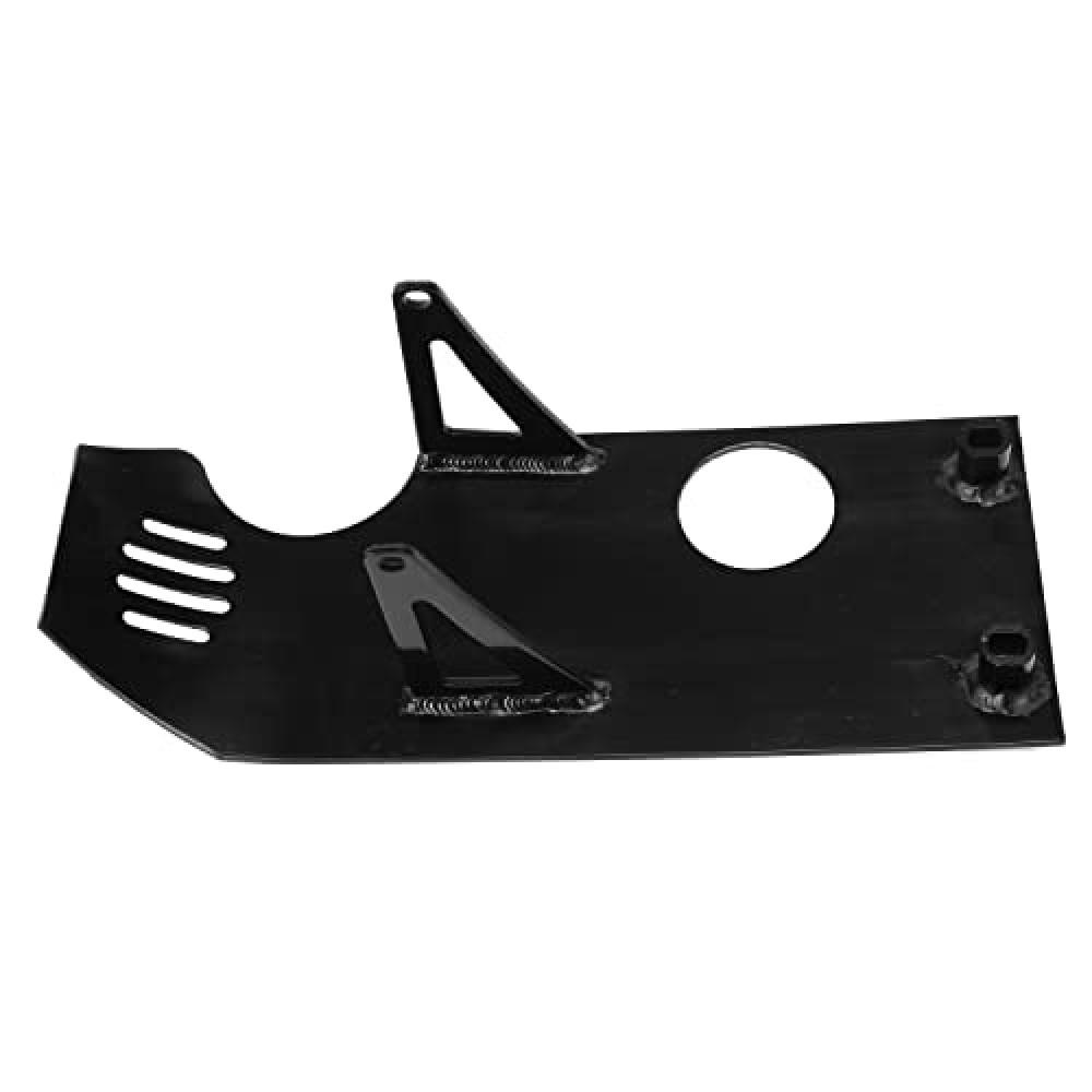 GREHUA Aluminum Pit Bike Engine Skid Plate for 110cc 125cc 140cc 50cc 70cc 90cc CRF50 XR50 XR70 CXR50 SSR110 125 Coolster Apollo Lifan YX Thumpstar Kymco GMX Demonx TaoTao DB17 Dirtbike Parts Black