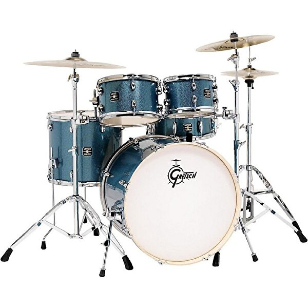 Gretsch Energy Serisi 20 Inch 5 Parça Hardware Davul Seti (Blue Sparkle) Vurmalı Çalgılar Fiyatı