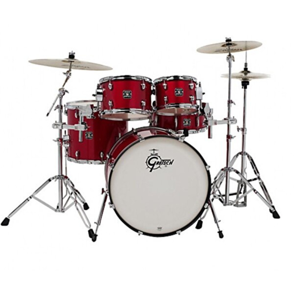 Gretsch Energy Serisi 22 Inch 5 Parça Hardware Davul Seti (Red Sparkle) Vurmalı Çalgılar Fiyatı