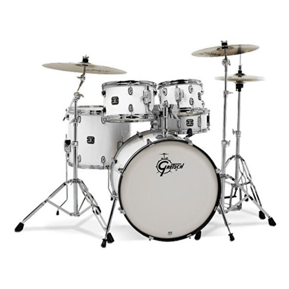 Gretsch Ge4605W Energy Serisi 20 Inch 5 Parça Beyaz Davul Seti (Aksamlar Dahil) Vurmalı Çalgılar Fiyatı