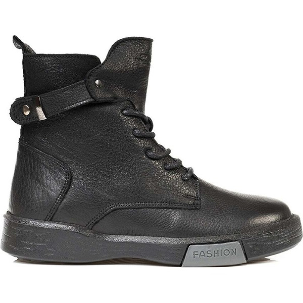 Greyder Kadın Siyah Hakiki Deri Sneaker Bot Kadın Botları Fiyatı