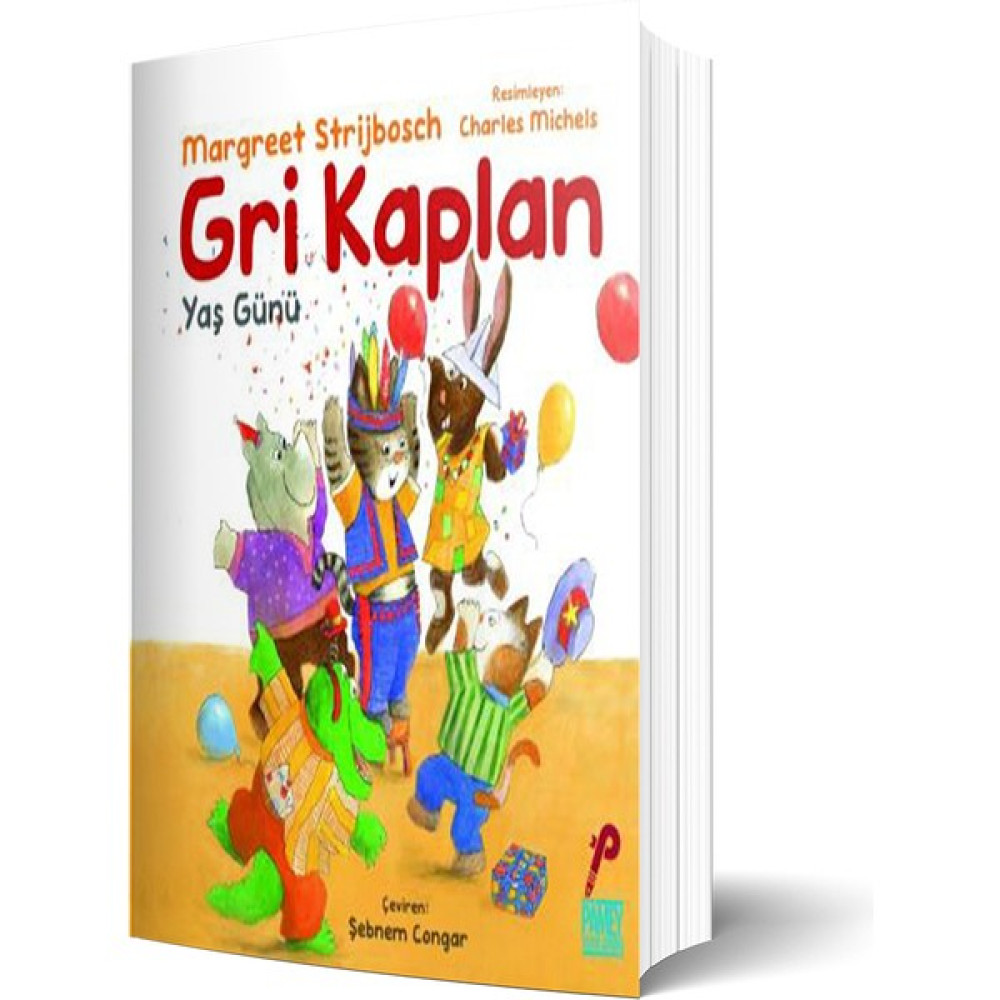 Gri Kaplan Yaş Günü Çocuk Masal Fiyatı