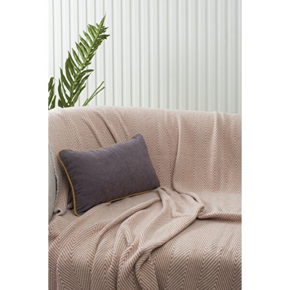 Gri Panorama Hardal Biyeli Kırlent Kılıfı 30x50 - 3 Farklı Biye Seçeneğiyle! - 30 x 50 cm Kırlent / Mobilya Yastığı Fiyatı
