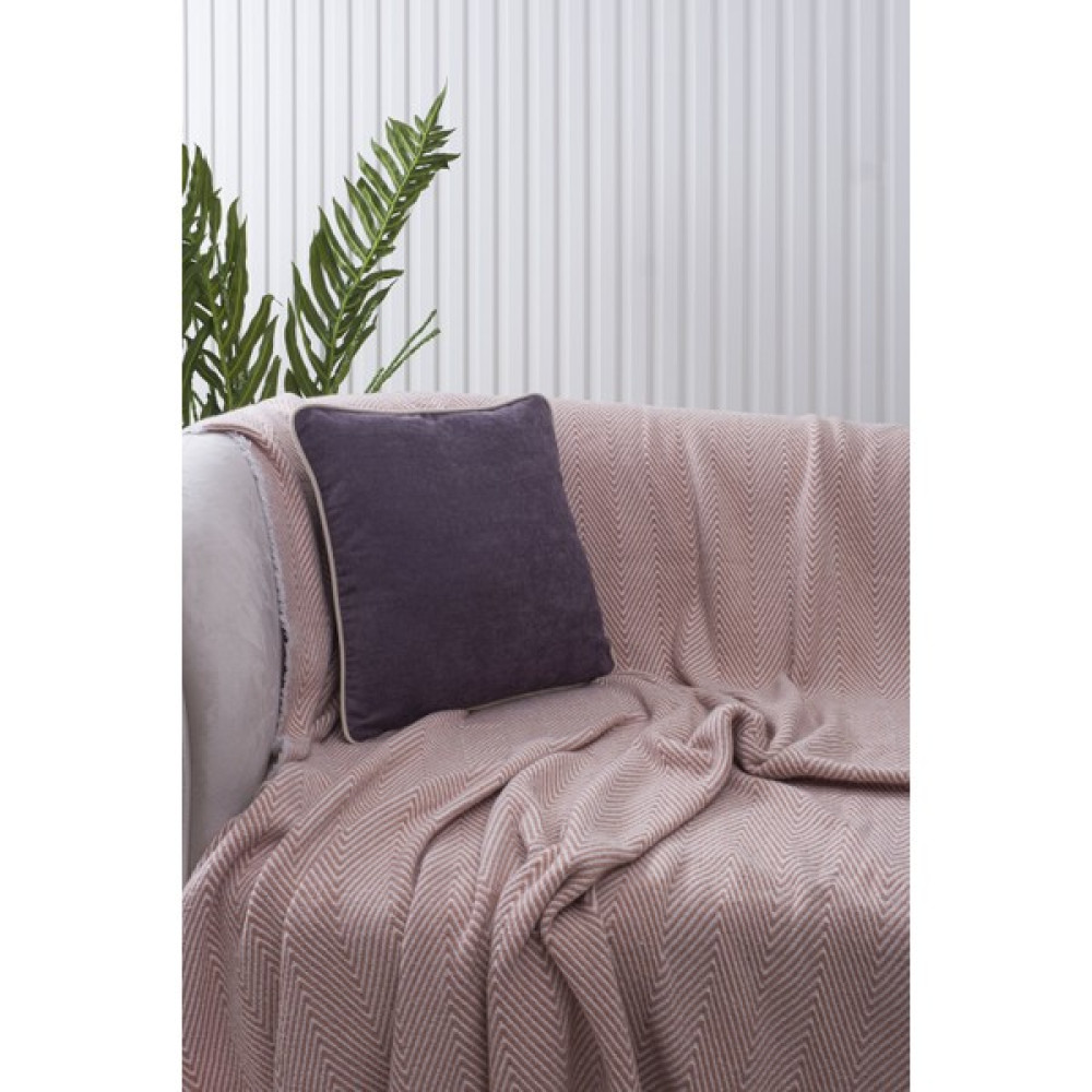Gri Panorama Krem Biyeli Kırlent Kılıfı 45x45 - 3 Farklı Biye Seçeneğiyle! - 45 x 45 cm Kırlent / Mobilya Yastığı Fiyatı