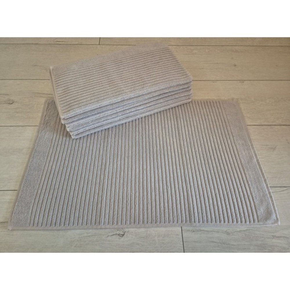 Gri Renk Pamuklu Ayak Havlusu (Havlu Paspas) 50 x 80 cm - 50 x 80 cm Ayak Havlusu Fiyatı