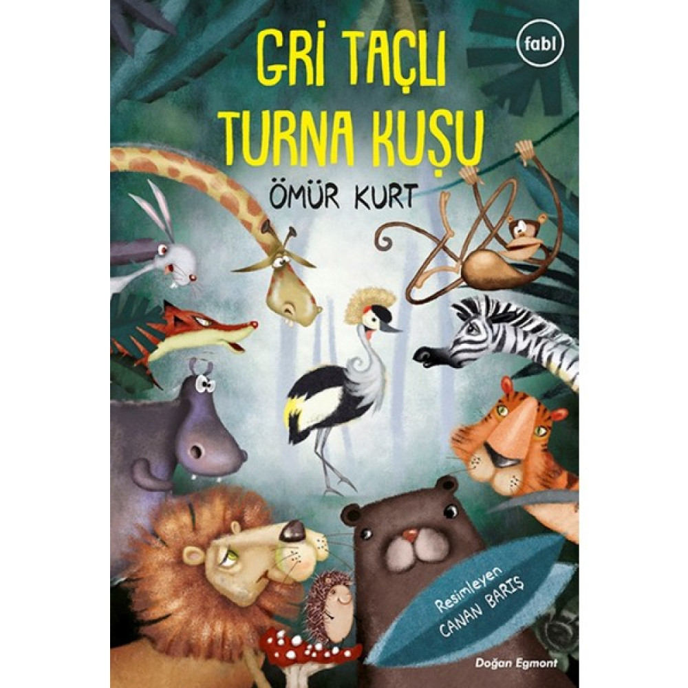 Gri Taçlı Turna Kuşu Okul Öncesi Eğitici & Öğretici Kitaplar Fiyatı