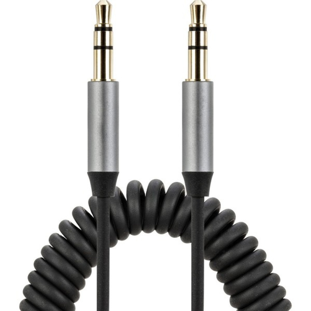 Griffin Spiral Araç Ses Aktarım Kablosu Aux Kablo 2-3mm - Siyah Cep Telefonu Kablosu Fiyatı