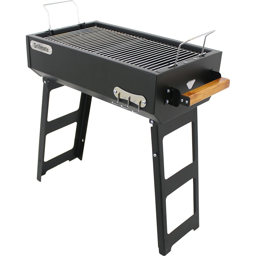 Grillmate GM60-KA Döküm Izgaralı Katlanır Ayaklı Mangal - Siyah Diğer Fiyatı