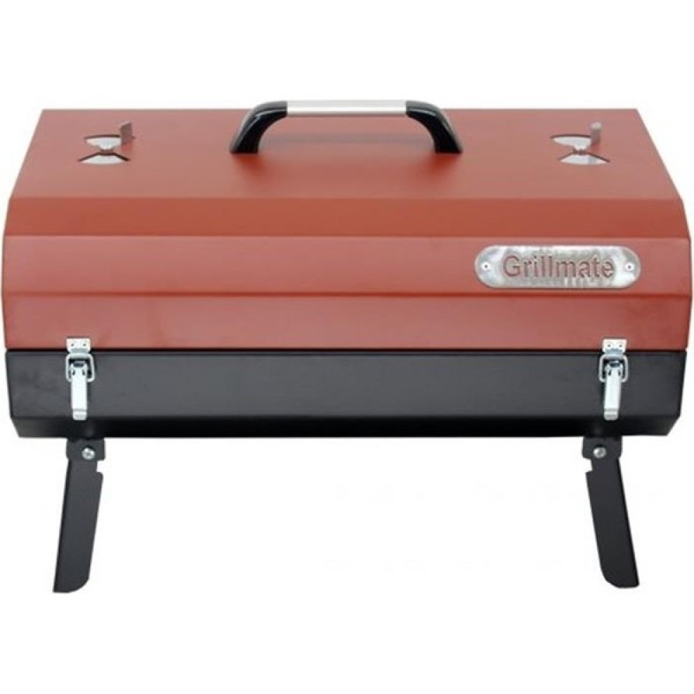 Grillmate Voyager Kilitli Portatif Barbekü Mangal-Kırmızı - Ateş Kırmızısı Bahçe Mangalı & Barbekü Fiyatı