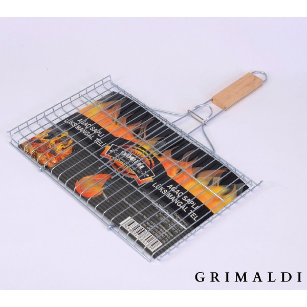 Grimaldi Agaç Saplı Izgara Mangal Teli Mangal & Barbekü Malzemeleri Fiyatı