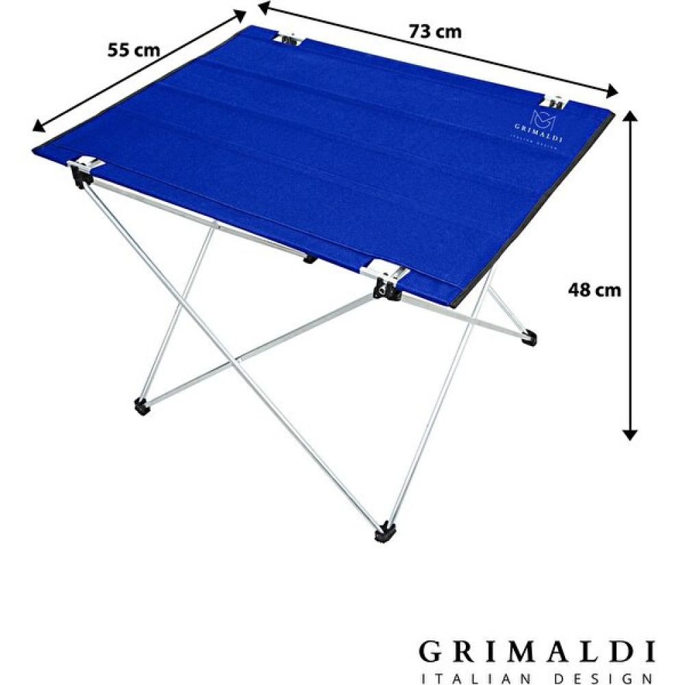 Grimaldi Kamp Masası Katlanabilir Geniş Model 73 x 55 x 48 cm Geniş Model Kamp & Piknik Masası Fiyatı